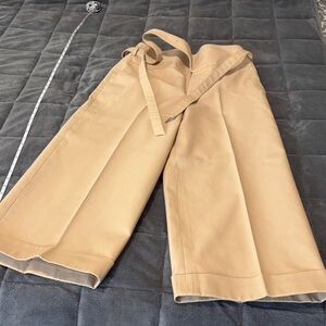 Club Monaco Beige High waisted wrap Trousers